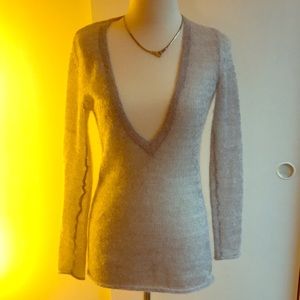 Club Monaco wool blend V-neck
